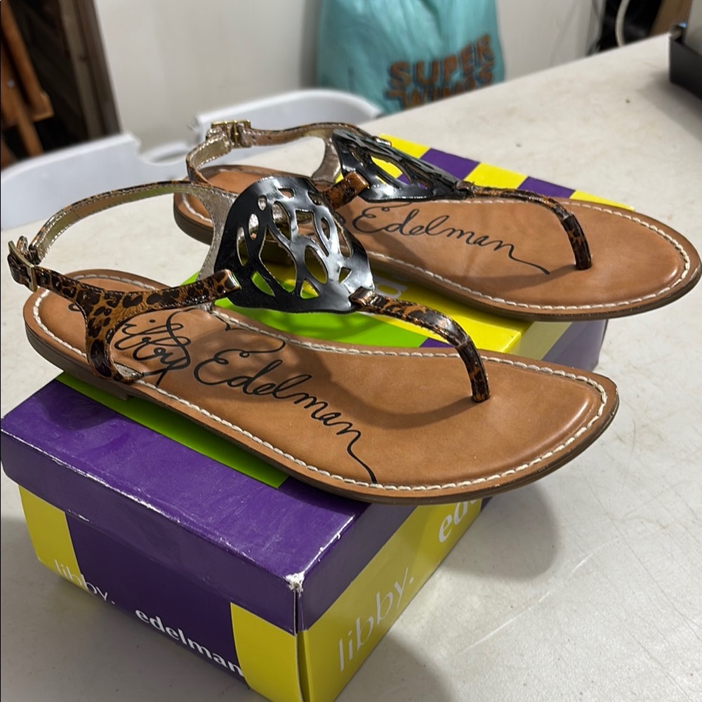 Sam Edelman Women's Leopard Sandals